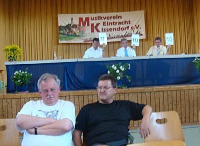 Adam Polanik beim Wertungsspiel